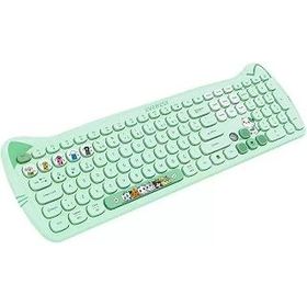 Everest Catty KM-6283 Yeşil Kablosuz Klavye Mouse Seti