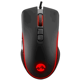 Everest Corax 7200DPI LED Aydınlatmalı 7d Makroluoyuncu Mouse - Siyah