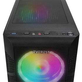 Everest Crest V1 RGB 4 Fanlı ATX Gaming Bilgisayar Kasası