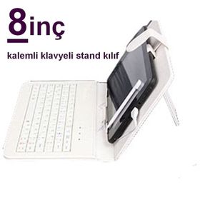 Everest DC-1106 Everpad 8" İnç Klavyeli Standlı Tablet Kılıfı