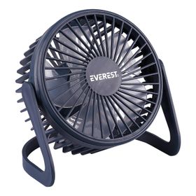 Everest EFN-505 145x141x105 mm Masaüstü Lacivert Usb Fan