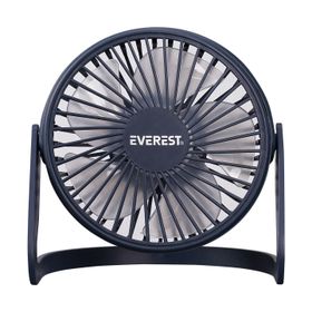 Everest EFN-505 145x141x105 mm Masaüstü Lacivert Usb Fan