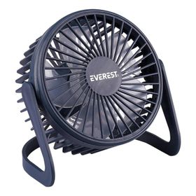 Everest EFN-505 145x141x105 mm Masaüstü Lacivert Usb Fan