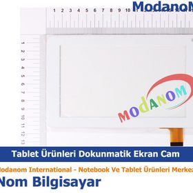 Everest EverPad DC-1112 Beyaz Dokunmatik Tablet Camı