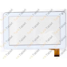 Everest EverPad DC-1112 Beyaz Dokunmatik Tablet Camı