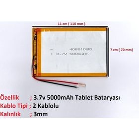 Everest Everpad DC-9715 Tablet Batarya Pil