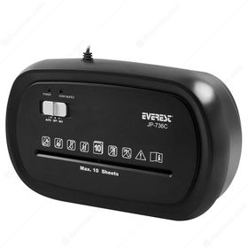 Everest JP-736C 360x220x396 mm Evrak İmha Kağıt Kesme Makinesi