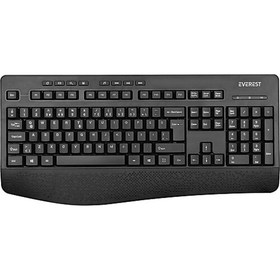 Everest KB-6021 Siyah 2.4 Ghz Q Multimedia Kablosuz Klavye