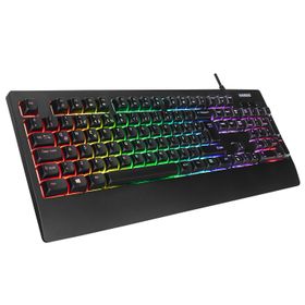 Everest KB-93 Siyah USB Rainbow Aydınlatmalı Q Membrane Klavye