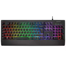 Everest KB-93 Siyah USB Rainbow Aydınlatmalı Q Membrane Klavye