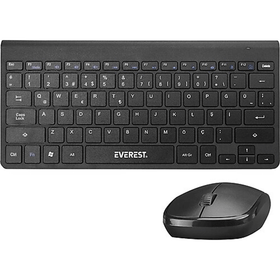 Everest KB-BT72 Elite Black Klavye+Mouse Set