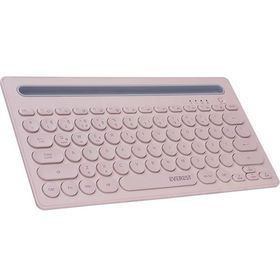 Everest KB-BT84 Pembe Gri Kablosuz Klavye