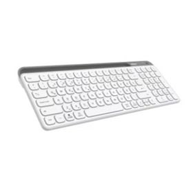 Everest KB-BT90 Beyaz-Gri Q Kablosuz Klavye