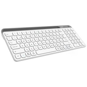 Everest KB-BT90 Beyaz-Gri Q Kablosuz Klavye