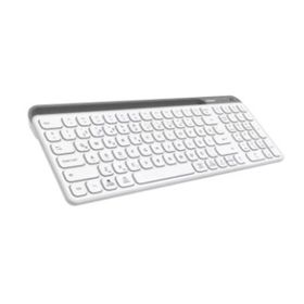 Everest KB-BT90 Beyaz-Gri Q Kablosuz Klavye