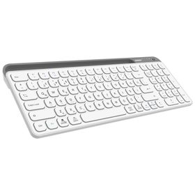 Everest KB-BT90 Beyaz-Gri Q Kablosuz Klavye