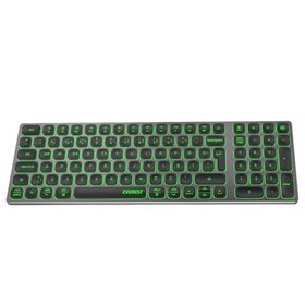 Everest KB-BT98 Beyaz Gri Kablosuz Klavye