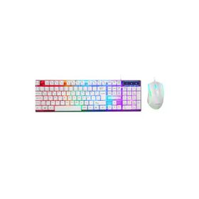 Everest KM-198 Luminax Beyaz Q Gaming Oyuncu Klavye ve Mouse Set