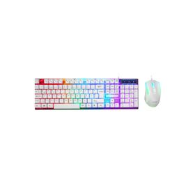 Everest KM-198 Luminax Beyaz Q Gaming Oyuncu Klavye ve Mouse Set