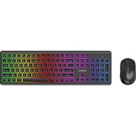 Everest KM-319BT Siyah Kablosuz Klavye Mouse Seti