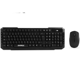 Everest KM-510 Siyah Kablosuz Q Multımedıa Klavye Mouse Set