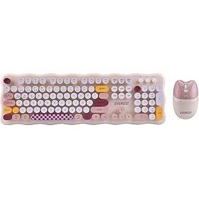 Everest KM-6287 Cookie Kablosuz Klavye Mouse Seti
