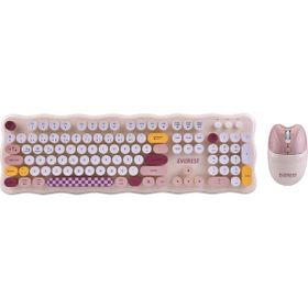 Everest KM-6287 Cookie Kablosuz Klavye Mouse Seti