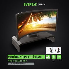 Everest MS-E01 Mönitör Yükseltici Stand