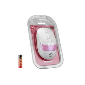 Everest SM-18 Usb Beyaz-Pembe 2.4Ghz Optik Kablosuz Mouse