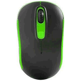 Everest SM-804 Siyah Yeşil Kablosuz Mouse