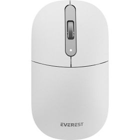 Everest SMW-384 Beyaz Optik Sessiz Kablosuz Mouse