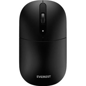 Everest SMW-384 Siyah Optik Sessiz Kablosuz Mouse