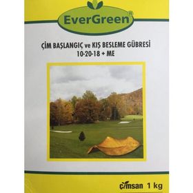 Evergreen 1 kg Çim Başlangıç ve Kışlık Bakım Gübresi