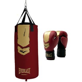 Everlast P00003139 Kırmızı Prospect 2 Çocuk Boks Torbası Eldiven Seti