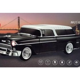 Everton RT-1952 Siyah Arabalı Bluetooth FM-USB-TF-Aux Şarjlı Nostaljik Radyo