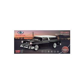 Everton RT-1952 Siyah Arabalı Bluetooth FM-USB-TF-Aux Şarjlı Nostaljik Radyo