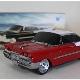 Everton RT-1954 Kırmızı Arabalı Bluetooth FM-USB-TF-Aux Şarjlı Nostaljik Radyo