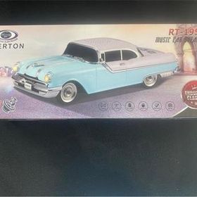 Everton RT-1954 Turuncu Arabalı Bluetooth FM-USB-TF -Aux Şarjlı Nostaljik Radyo