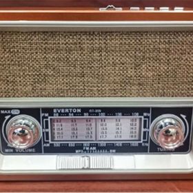 Everton RT-359 FM-AM-SW-Usb&Tf Player Güneş Enerjili Nostaljik Radyo