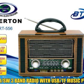 Everton RT-556 Bluetooth Fm-Usb-Tf-Aux Şarjlı Nostaljik Radyo