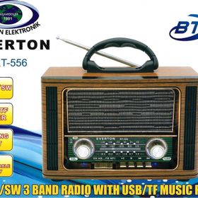Everton RT-556 Bluetooth Fm-Usb-Tf-Aux Şarjlı Nostaljik Radyo