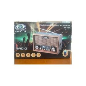 Everton RT-659 Bluetooth Fm-Usb-Tf-Aux Şarjlı Nostaljik Radyo