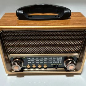Everton RT-675 Bluetooth Fm-Usb-Tf-Aux Şarjlı Solar Nostaljik Radyo