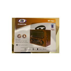 Everton RT-745 -Usb-Tf-Am-Fm-Sw-Blue-Connect-Tws-Usb Şarj Nostaljik Radyo