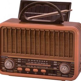 Everton RT-834 Solar Güneş Panelli Nostaljik Radyo