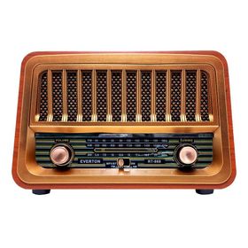 Everton RT-868BT Bluetooth FM USB TF Card AUX Şarjlı Nostaljik Radyo