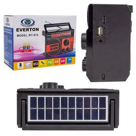 Everton RT-872 Solar Enerjili Fenerli Nostalji Müzik Kutusu