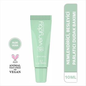 Everyday Beauty Aloe Vera 3 Etkili 10 ml Dudak Balmı
