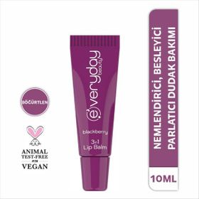 Everyday Beauty Böğürtlen 3 Etkili 10 ml Dudak Balmı