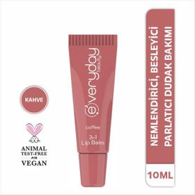 Everyday Beauty Kahve 3 Etkili 10 ml Dudak Balmı